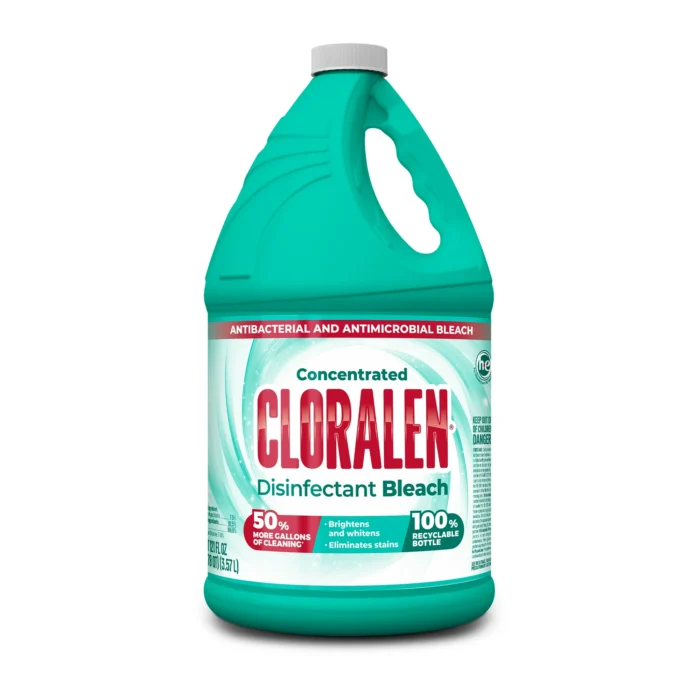 CLORALEN Concentrated Household Cleaning Liquid Bleach (121 fl oz) - Image 1